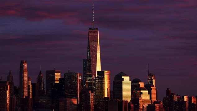 The 125-metre spire on top of One World Trade Center was designed and built by Quebec’s ADF Group.