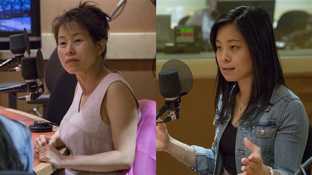 Kim Thúy et Cathy Wong Kim Thúy et Cathy Wong