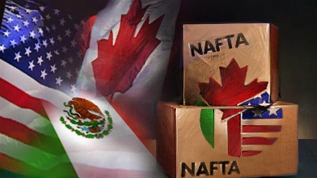 هدد الرئيس الأميركي دونالد ترامب بانسحاب بلاده من اتفاق التجارة الحرة لأميركا الشمالية (NAFTA) إذا لم تتم إعادة تفاوض حوله بشكل يرضيه 