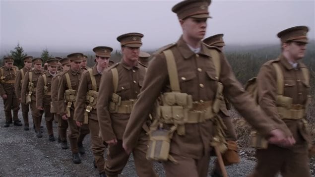 As part of the documentary, 21 descendants of thow who fought at Beaumont-Hamel were recruited to take part in the film