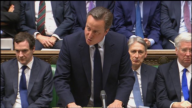 David Cameron ante la Cámara de los Comunes, el 27 de junio del 2016. 
