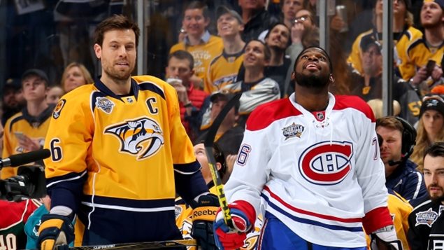 Shea Weber et P.K. Subban Shea Weber et P.K. Subban