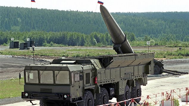  Russia says it plans to station advanced nuclear-capable short-range ballistic missiles in the Russian enclave in Kaliningrad in the Baltics to counteract the U.S. deployment of anti-ballistic missile defence forces in Romania and Poland.