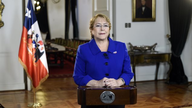 La ex presidenta de Chile, Michelle Bachelet.