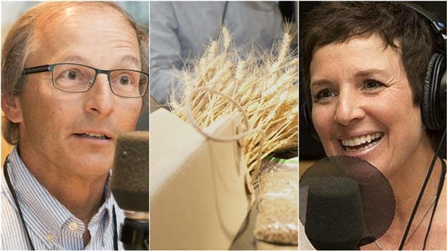 Pierre Gélinas et Hélène Laurendeau défont les mythes liés à la consommation de blé. Pierre Gélinas et Hélène Laurendeau défont les mythes liés à la consommation de blé.