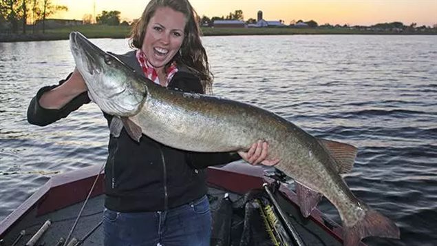 Ashley Rae was introduced to fishing as a child and now makes a career of it.