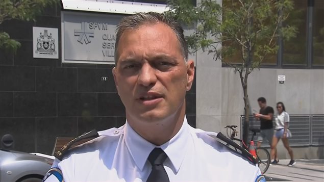Philippe Pichet, jefe de la policía de Montreal