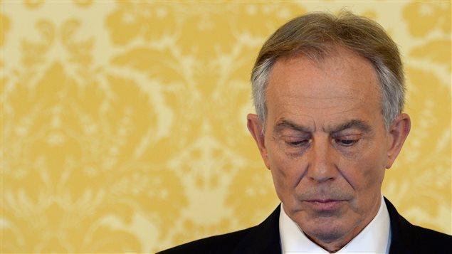 Tony Blair, ex primer ministro británico.