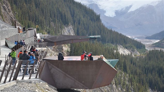 The aerial Glacier Skywalk was recently built in the heart of protected land in the Canadian Rockies.