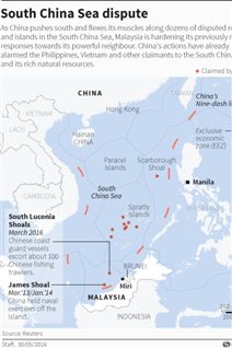 中国宣称拥有90%南海海域的主权