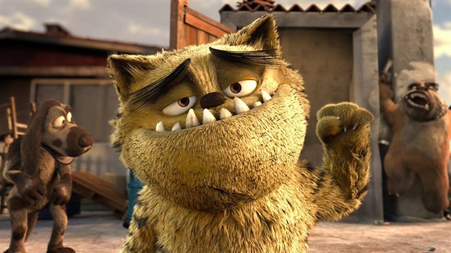 土耳其动画片《怪猫》剧照。