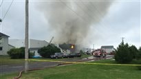 Un abattoir de Canards du Lac Brome en flamme