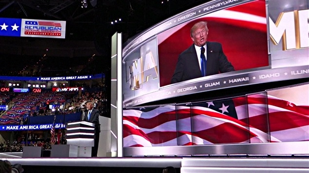 Delegados republicanos reunidos en Cleveland, Ohio, escogen a Donald Trump como su candidato a la Casa Blanca.