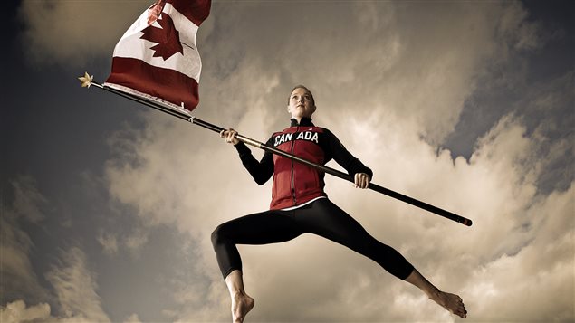 Rosannagh « Rosie » MacLennan portera le drapeau du Canada pour l’ouverture des Jeux de Rio.