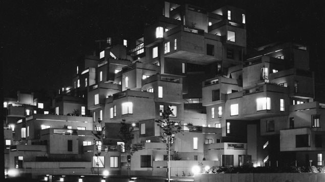 Habitat 67 la nuit