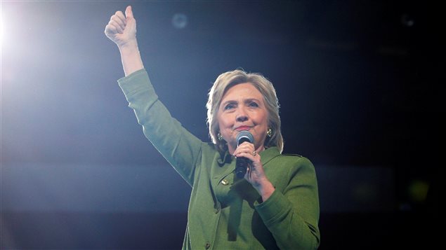 Hillary Clinton, la elegida por los demócratas para las elecciones de noviembre próximo.
