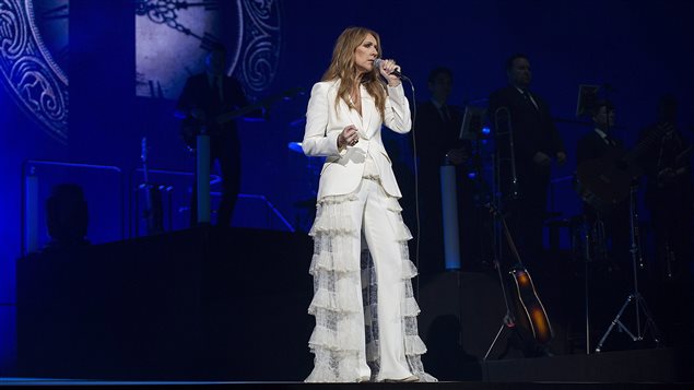 Céline Dion en spectacle au Centre Bell