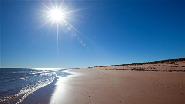 Pictures may be posted of beaches like this one at Conway Sandhills in the eastern province of Prince Edward Island.