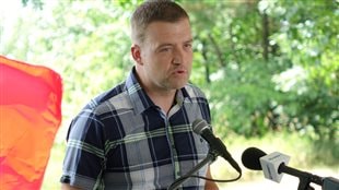 Le député de Sherbrooke, Luc Fortin 