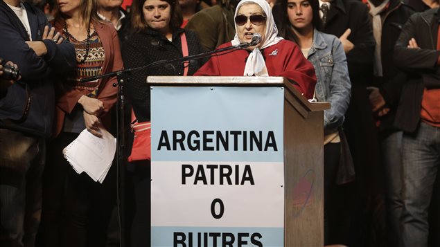 La líder de las Madres ha sido una de las mayores opositoras a un acuerdo con los acreedores extranjeros.