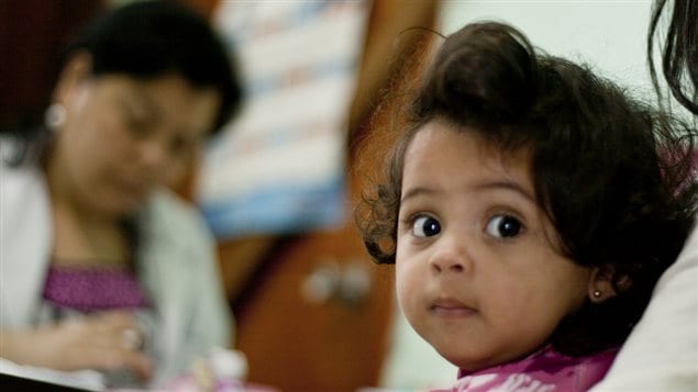 Los niños constituyen la mitad de la población en Honduras.