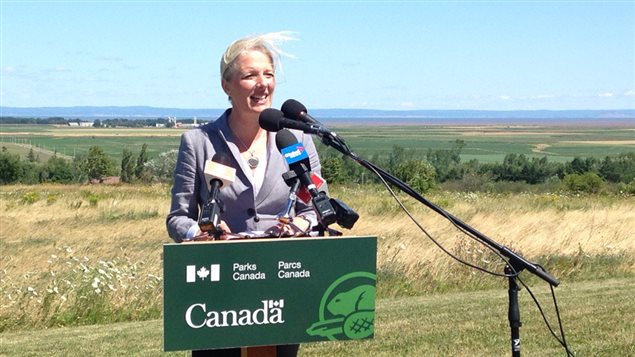 La ministre de l’Environnement Cathrine McKenna.