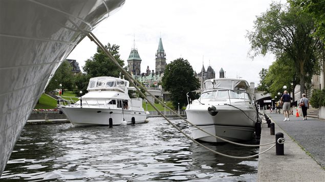 The Rideau Canada that snakes through the capital, Ottawa, made the list as the best-preserved slackwater canal in Ottawa.