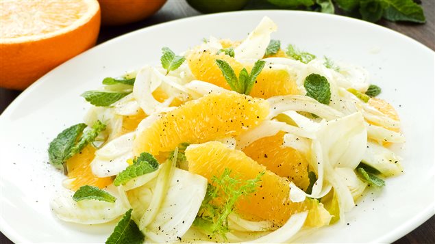 Le goût du fenouil s'harmonise parfaitement à celui de l'orange. Le goût du fenouil s'harmonise parfaitement à celui de l'orange.