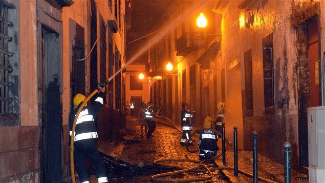 La capital de la isla de Madeira resultó uno de las zonas más afectadas.