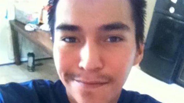 El joven indígena canadiense Colten Boushie.