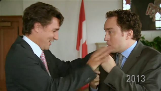 In 2013, then Liberal Party Leader Justin Trudeau stopped comedian Mark Critch from smoking a joint in his office.