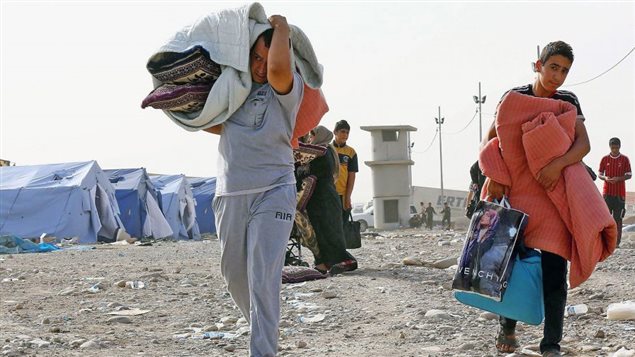 Le Canada a accueilli plus de 19 400 réfugiés irakiens entre 2009 et 2014.Photo: La Presse canadienne