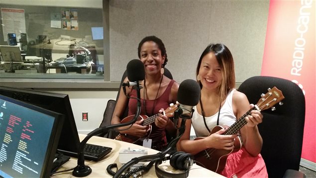 K Funk and Lady Ree animent des ateliers de ukulele à Toronto K Funk and Lady Ree animent des ateliers de ukulele à Toronto