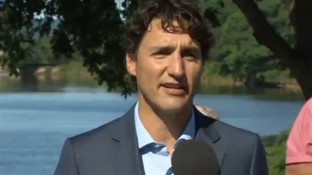 El primer ministro de Canadá, Justin Trudeau.