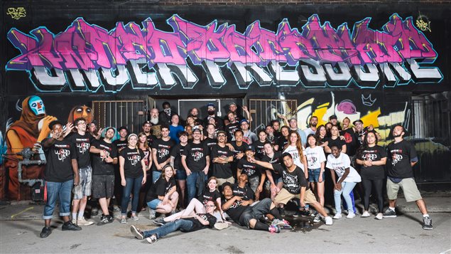 Los voluntarios, responsables de la organización del evento.