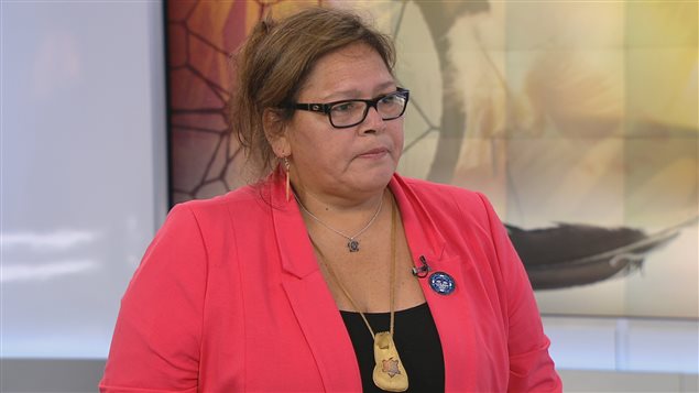 Viviane Michel, présidente de Femmes autochtones du Québec Viviane Michel, présidente de Femmes autochtones du Québec