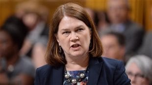 La ministre de la Santé, Jane Philpott, à la Chambre des communes