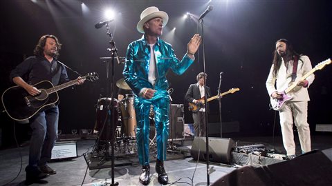 Tragically Hip en concert à Vancouver le 22 juillet 2016
