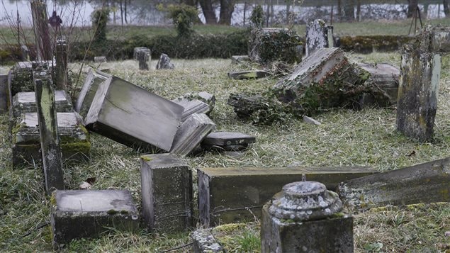 En febrero de 2015, el cementerio judío de Estrasburgo fue vandalizado.
