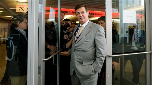 El exjefe de campaña del presidente de Estados Unidos Donald Trump, Paul Manafort.