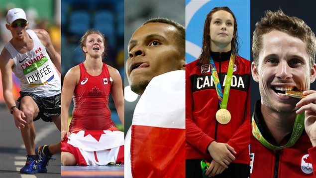 Varios atletas canadienses se destacaron en los Juegos de Rio.