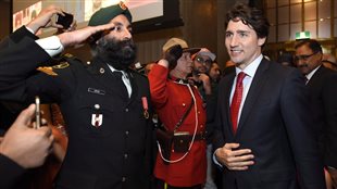 Justin Trudeau le 11 avril dernier 