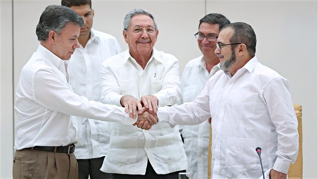 Acuerdo de paz entre la guerrilla de las FARC y el gobierno de Colombia