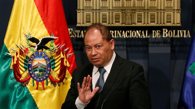 Carlos Romero, ministro de Gobierno de Bolivia.
