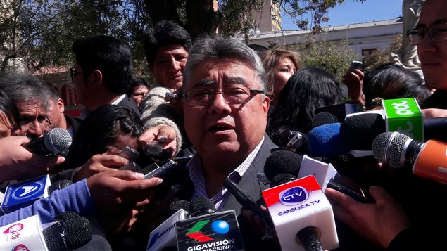 Rodolfo Illanes, Viceministro de Régimen Interior y Policía de Bolivia.