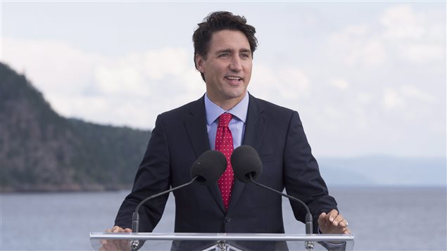 Le premier ministre Justin Trudeau vendredi dernier.