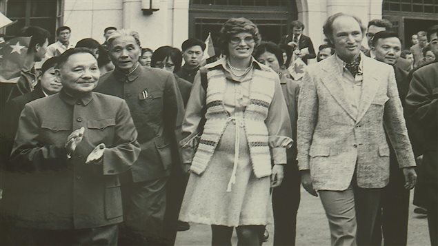 بيار إليوت ترودو في الصين عام 1973