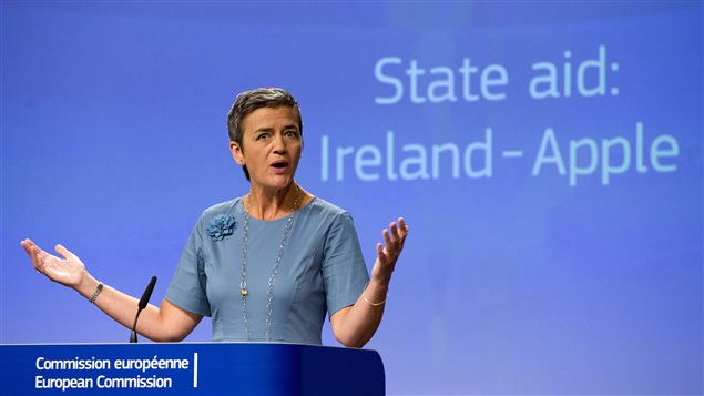 European Union Competition Commissioner Margrethe Vestager told the media yesterday that Ireland has given illegal tax benefits to Apple Inc.