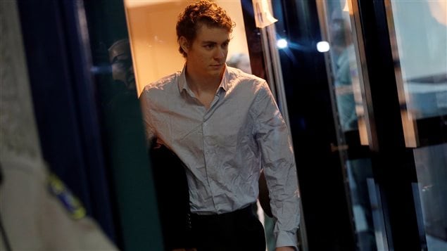 Brock Turner à sa sortie de prison Brock Turner à sa sortie de prison