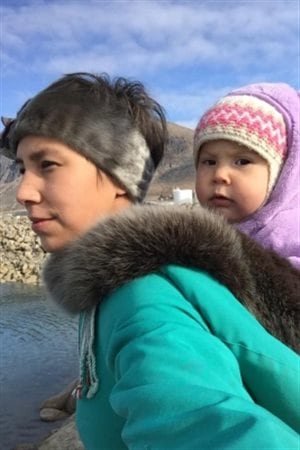 Nancy Mike takes her daughters to her hometown of Pangnirtung in Nunavut to help them learn Inuktitut and Inuit tradition.